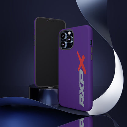 RXPX Tough Phone Case Protective Cover - iPhone Samsung Google Pixel - Purple