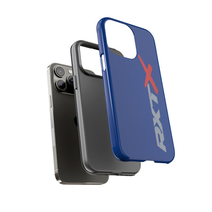 RXTX Tough Phone Case Protective Cover - iPhone Samsung Google Pixel Dark Blue