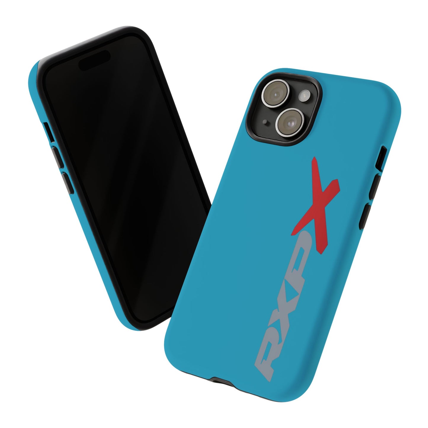 RXPX Tough Phone Case — iPhone Samsung Google Pixel Protective Cover Turquoise