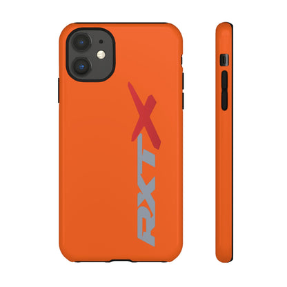RXTX Tough Phone Case Protective Cover - iPhone Samsung Google Pixel Orange