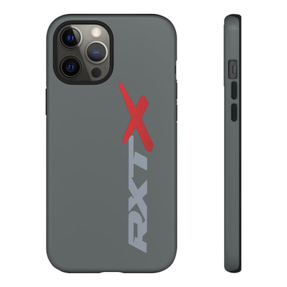 RXTX Tough Phone Case Protective Cover - iPhone Samsung Google Pixel -Dark Grey