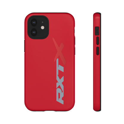 RXTX Tough Phone Case Protective Cover - iPhone Samsung Google Pixel Red