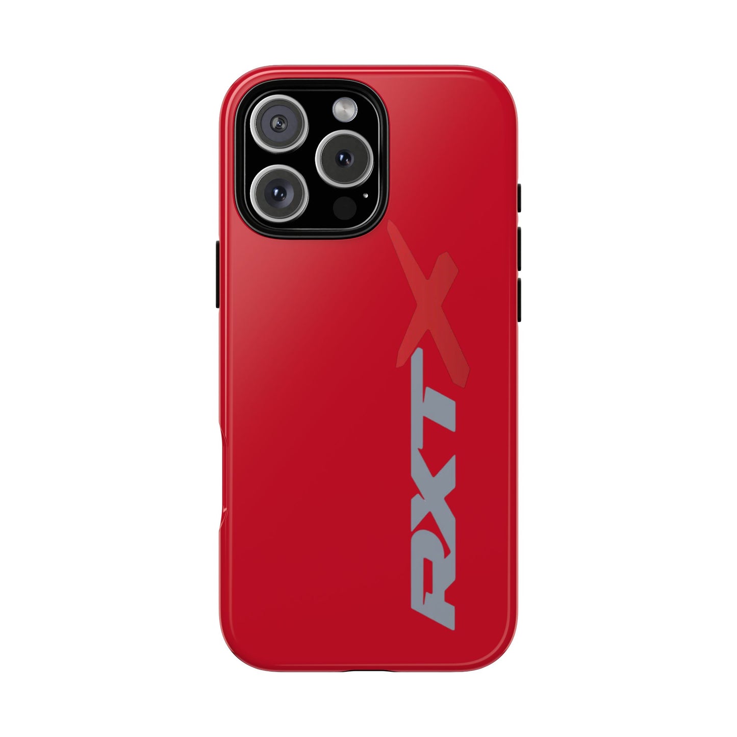 RXTX Tough Phone Case Protective Cover - iPhone Samsung Google Pixel Red