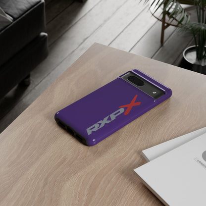RXPX Tough Phone Case Protective Cover - iPhone Samsung Google Pixel - Purple