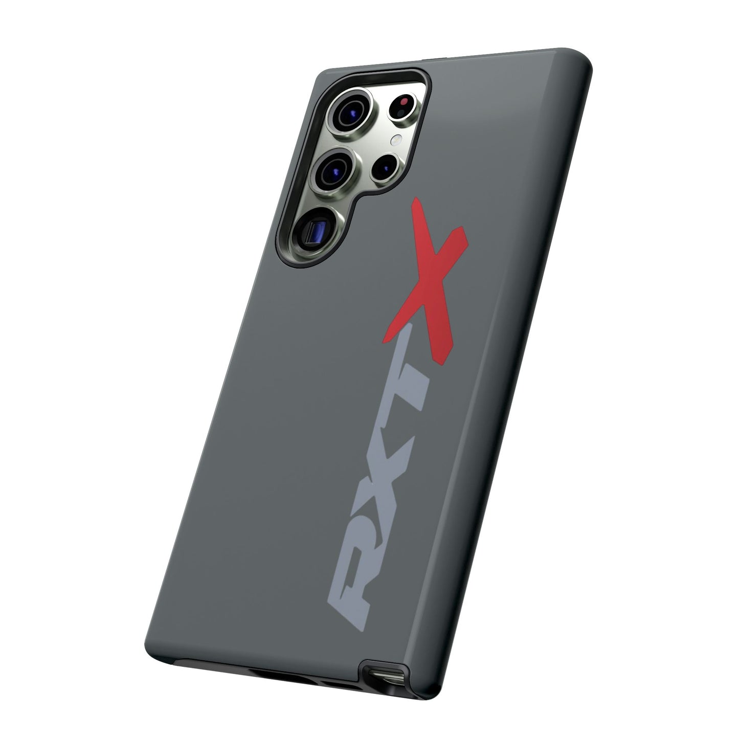 RXTX Tough Phone Case Protective Cover - iPhone Samsung Google Pixel -Dark Grey