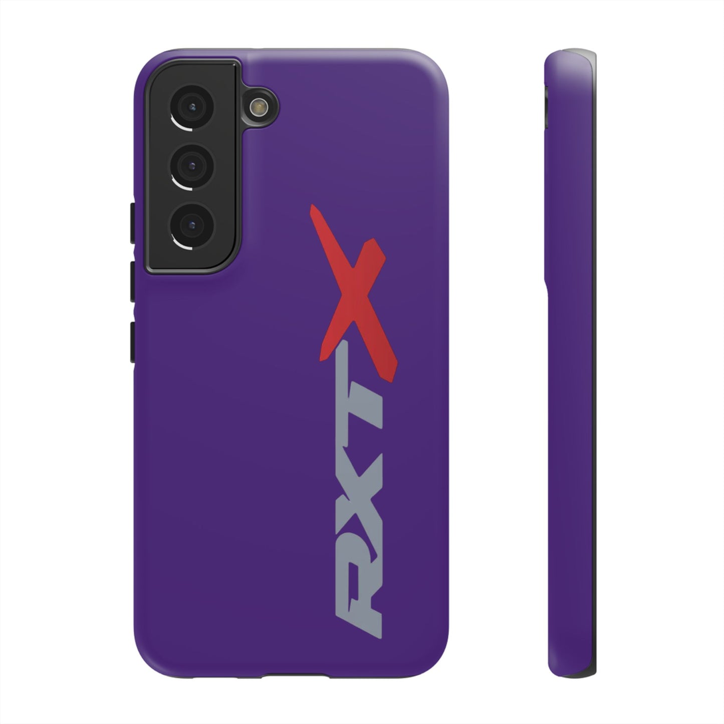 RXTX Tough Phone Case Protective Cover - iPhone Samsung Google Pixel Purple