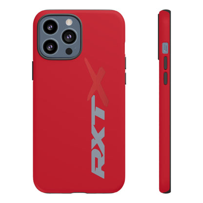 RXTX Tough Phone Case Protective Cover - iPhone Samsung Google Pixel Red