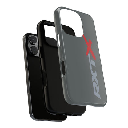 RXTX Tough Phone Case Protective Cover - iPhone Samsung Google Pixel -Dark Grey