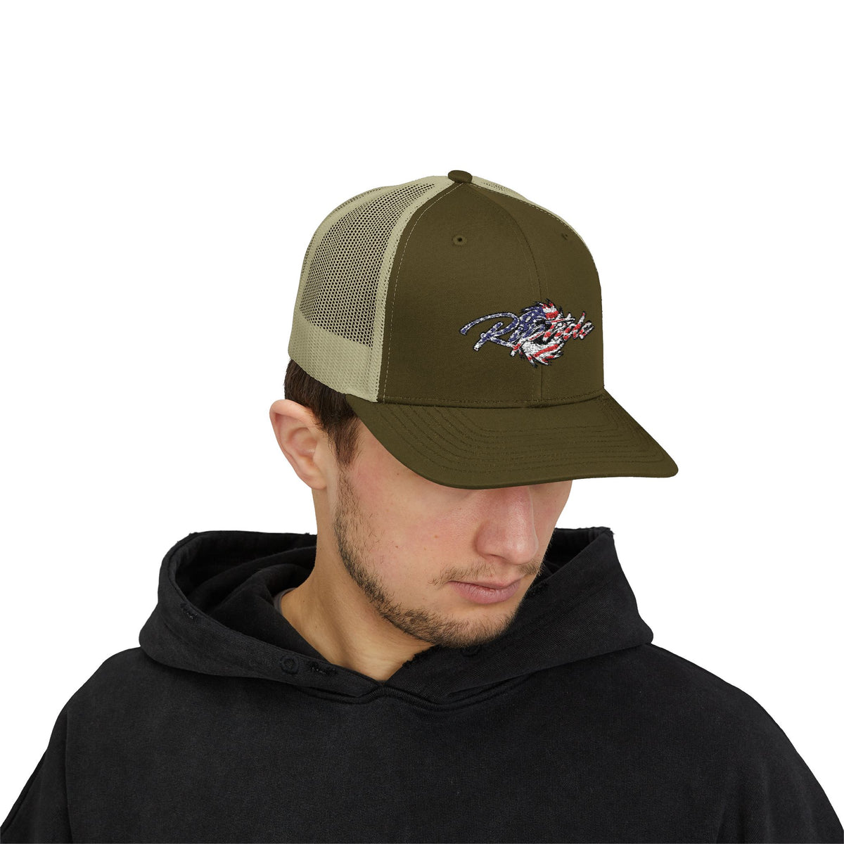 Riptide USA 250 Trucker Cap - American Flag Snapback Hat