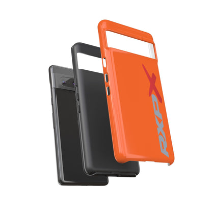 RXPX Tough Phone Case Protective Cover - iPhone Samsung Google Pixel - Orange