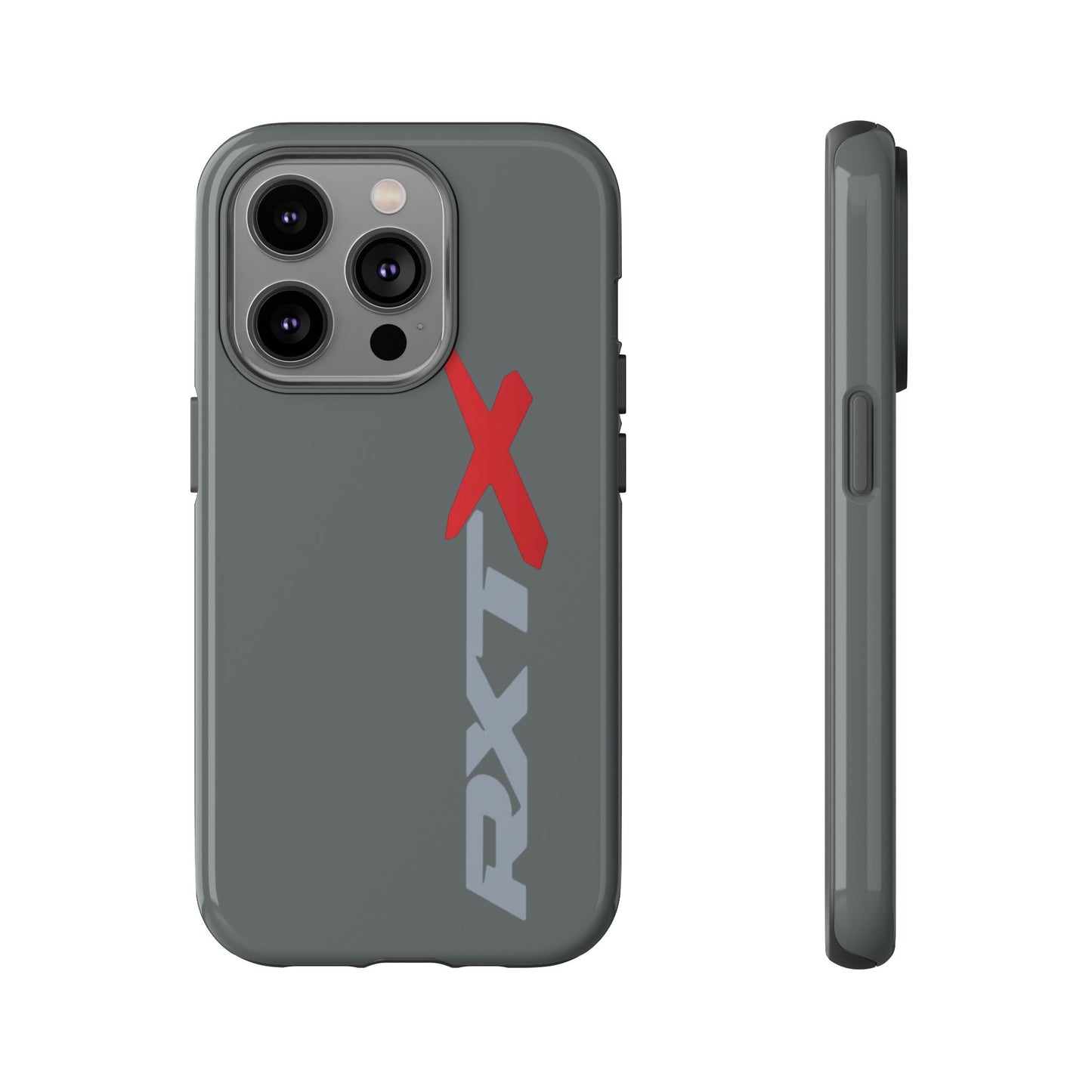 RXTX Tough Phone Case Protective Cover - iPhone Samsung Google Pixel -Dark Grey