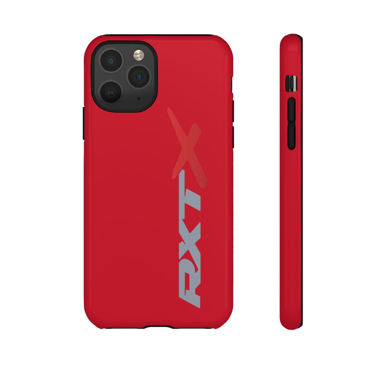 RXTX Tough Phone Case Protective Cover - iPhone Samsung Google Pixel Red