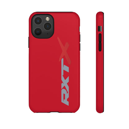 RXTX Tough Phone Case Protective Cover - iPhone Samsung Google Pixel Red