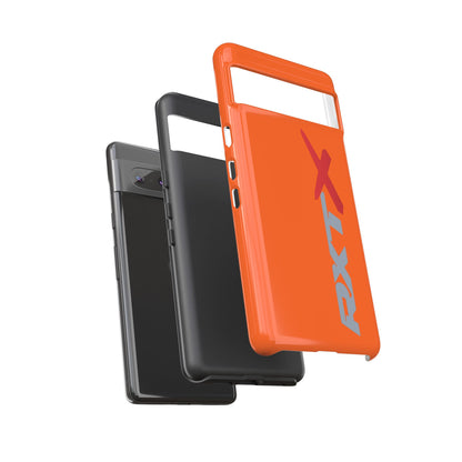 RXTX Tough Phone Case Protective Cover - iPhone Samsung Google Pixel Orange