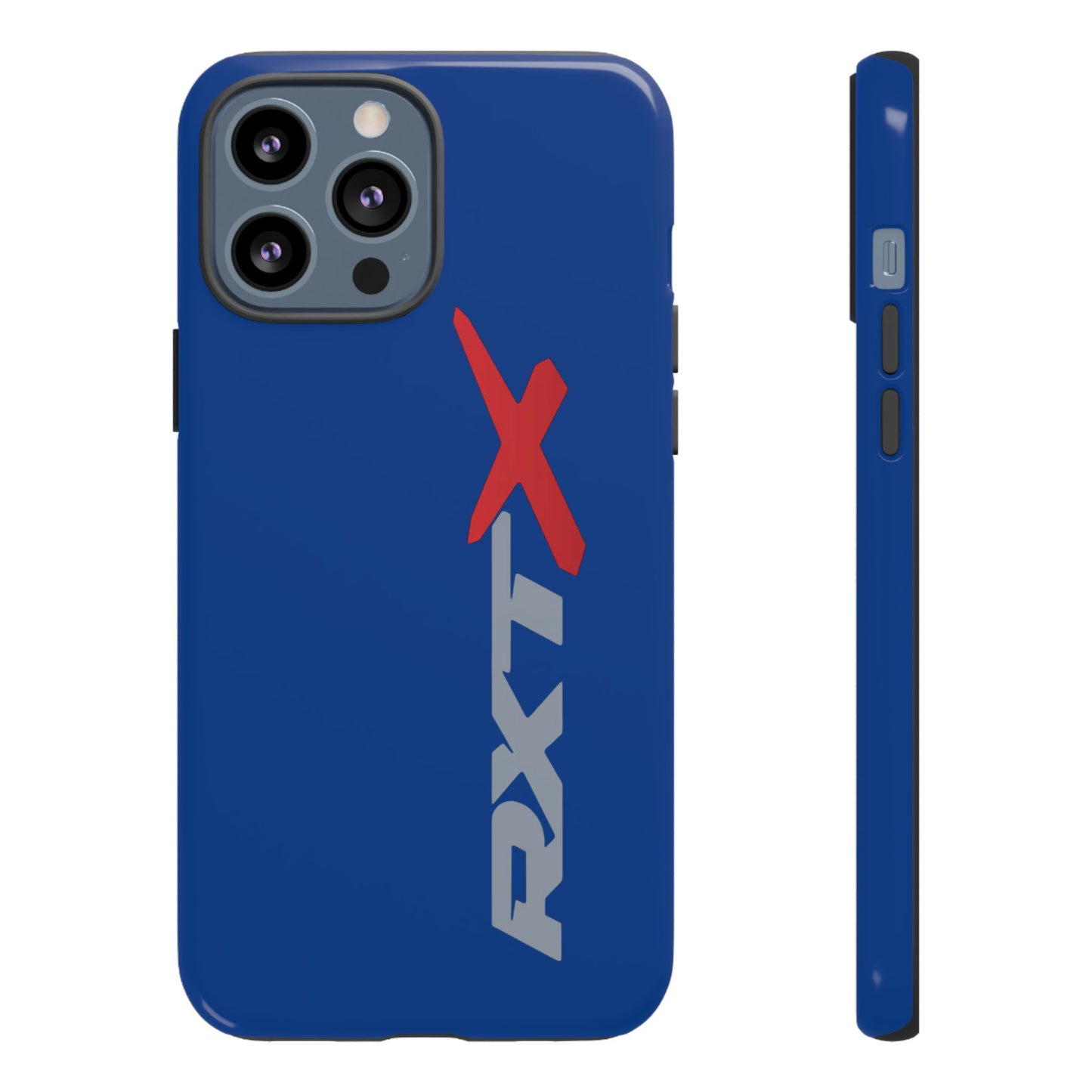 RXTX Tough Phone Case Protective Cover - iPhone Samsung Google Pixel Dark Blue