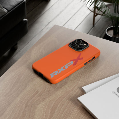 RXPX Tough Phone Case Protective Cover - iPhone Samsung Google Pixel - Orange