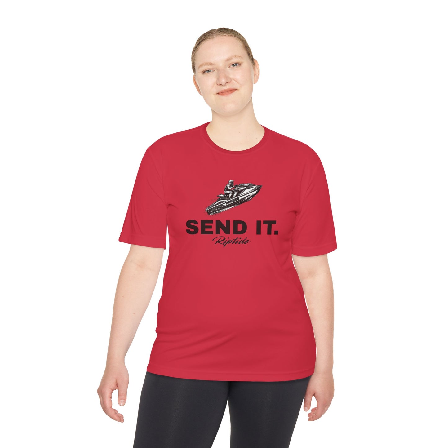 Riptide Send It Performance Dri Fit Tee — Moisture‑Wicking Athletic Shirt