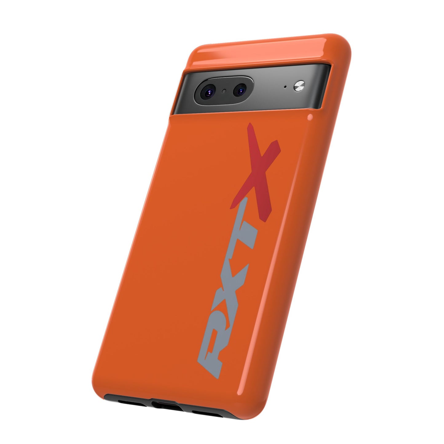 RXTX Tough Phone Case Protective Cover - iPhone Samsung Google Pixel Orange