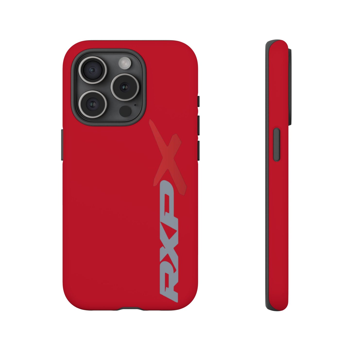 RXPX Tough Phone Case Protective Cover - iPhone Samsung Google Pixel - Red