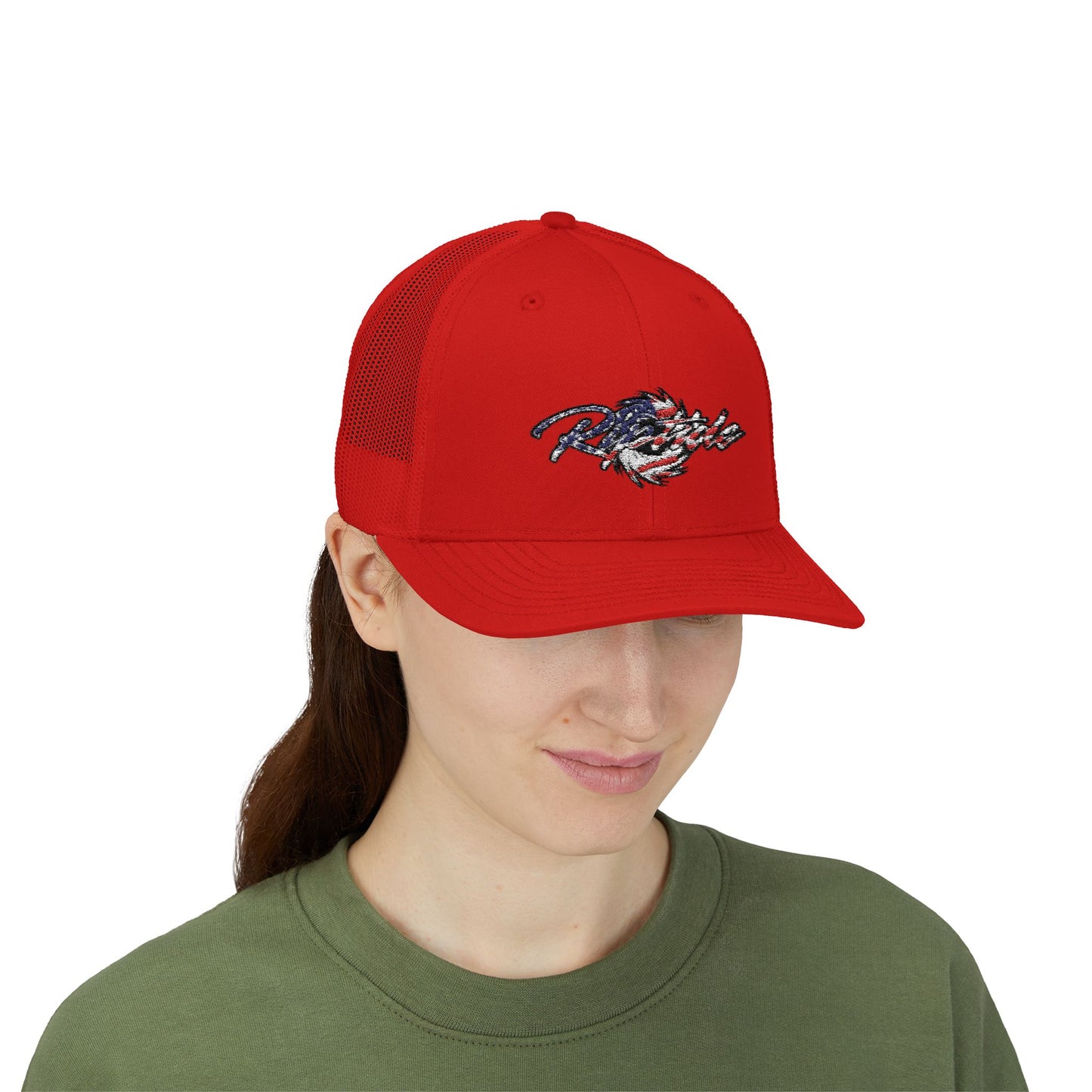 Riptide USA 250 Trucker Cap - American Flag Snapback Hat