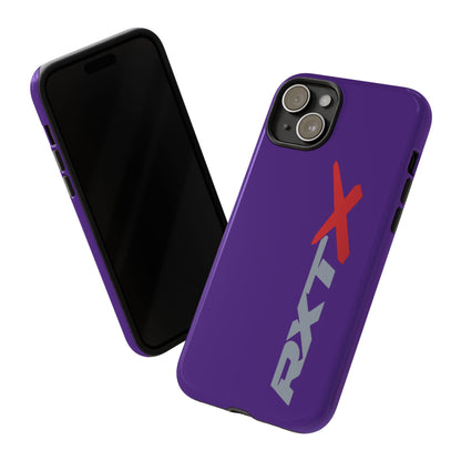 RXTX Tough Phone Case Protective Cover - iPhone Samsung Google Pixel Purple