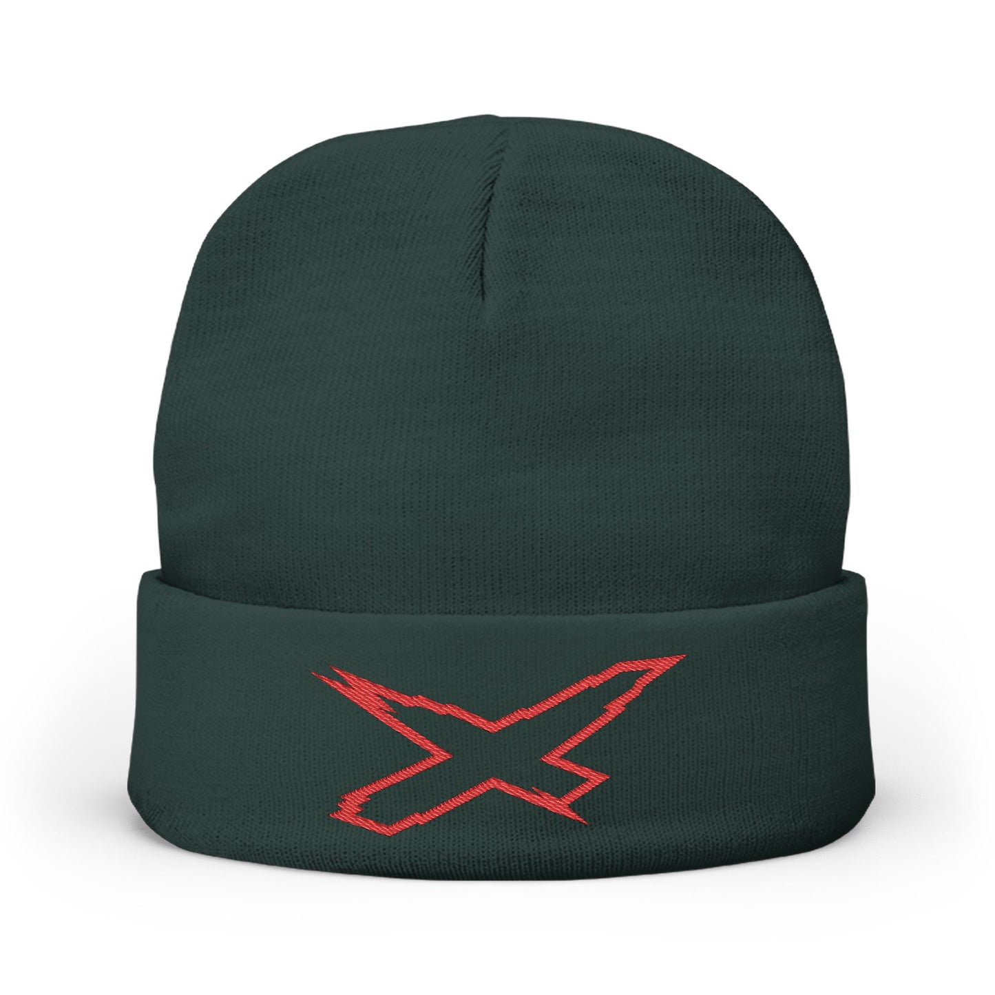 X-Team Knit Beanie — Embroidered Winter Hat
