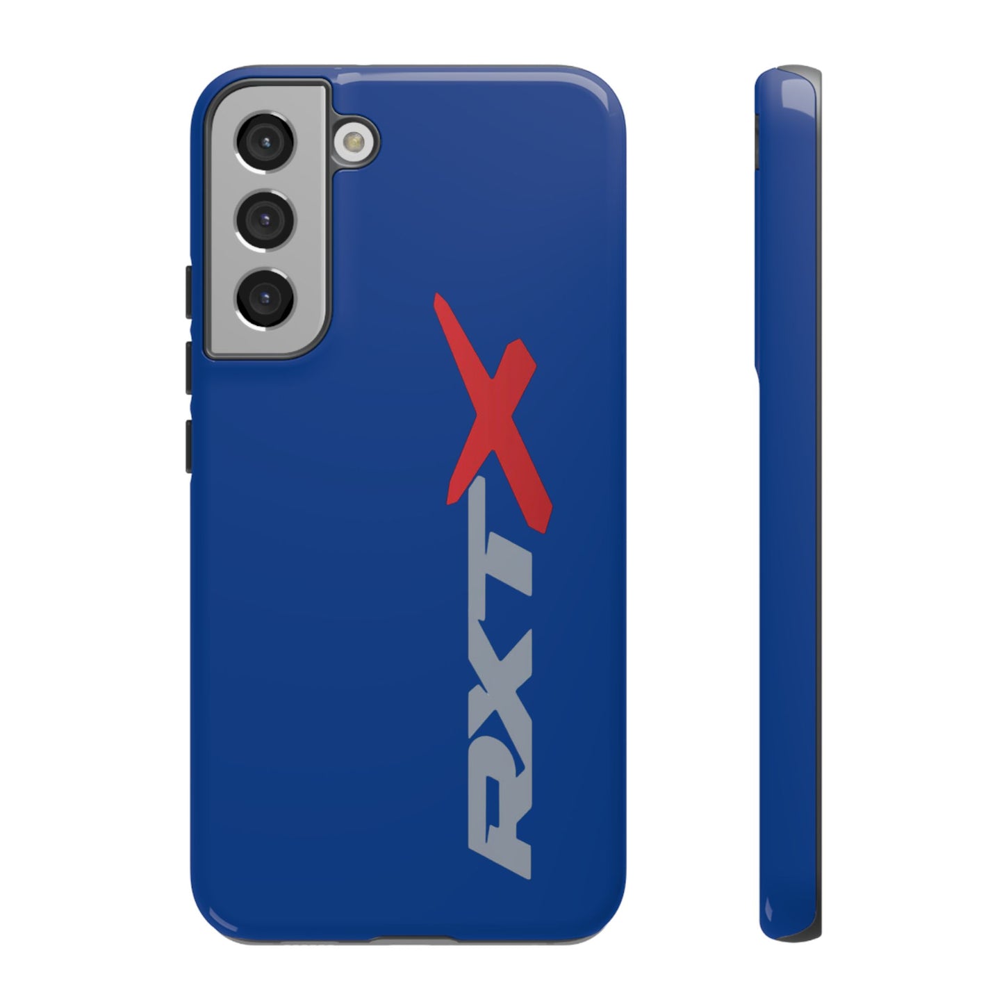 RXTX Tough Phone Case Protective Cover - iPhone Samsung Google Pixel Dark Blue