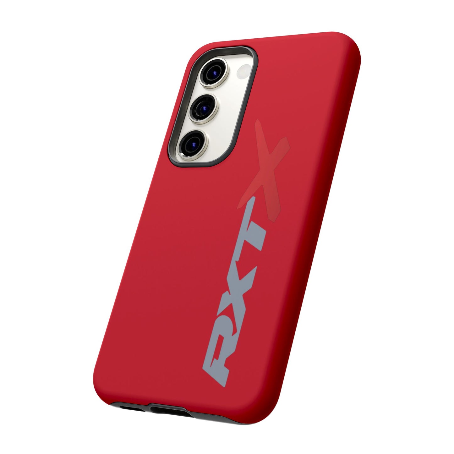 RXTX Tough Phone Case Protective Cover - iPhone Samsung Google Pixel Red