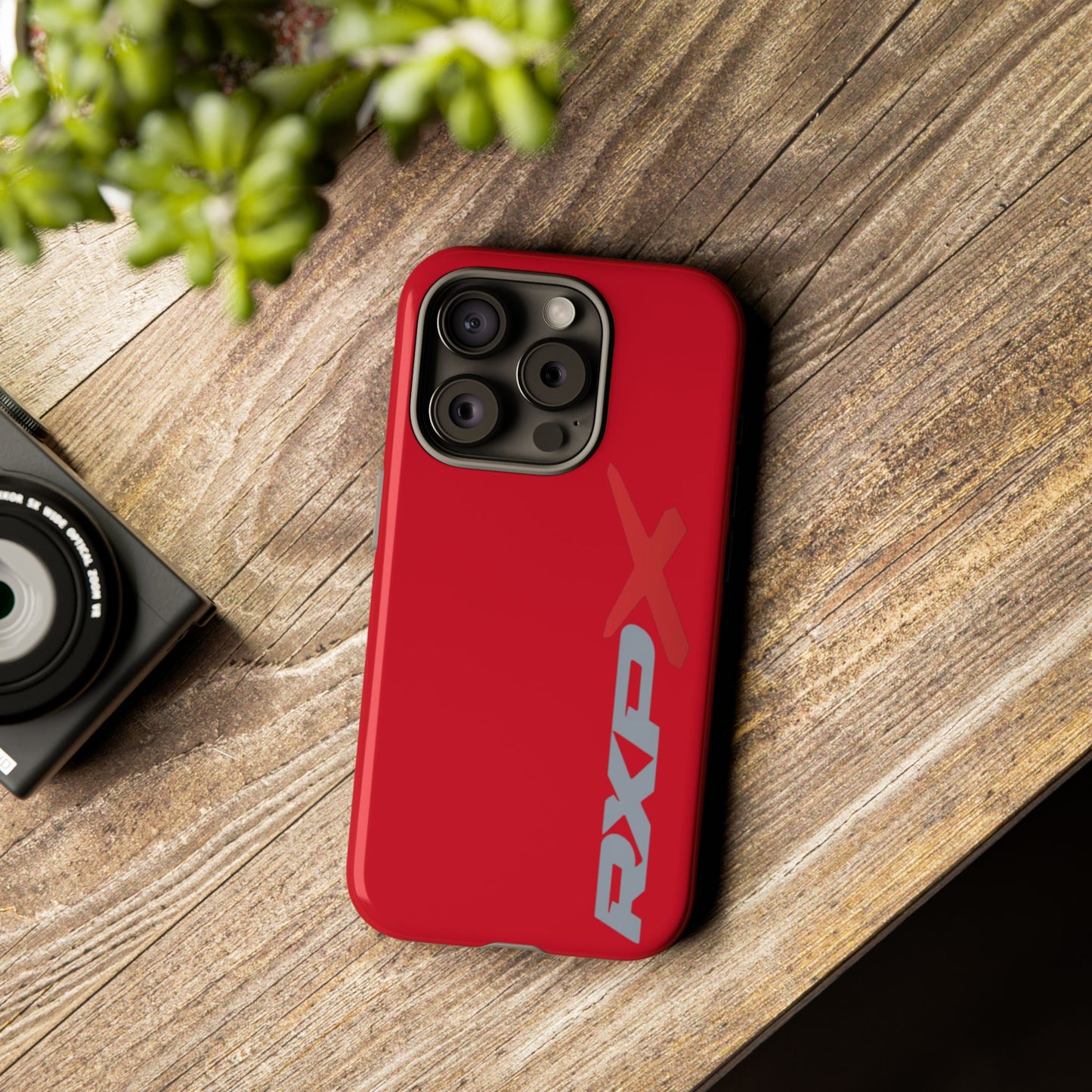 RXPX Tough Phone Case Protective Cover - iPhone Samsung Google Pixel - Red