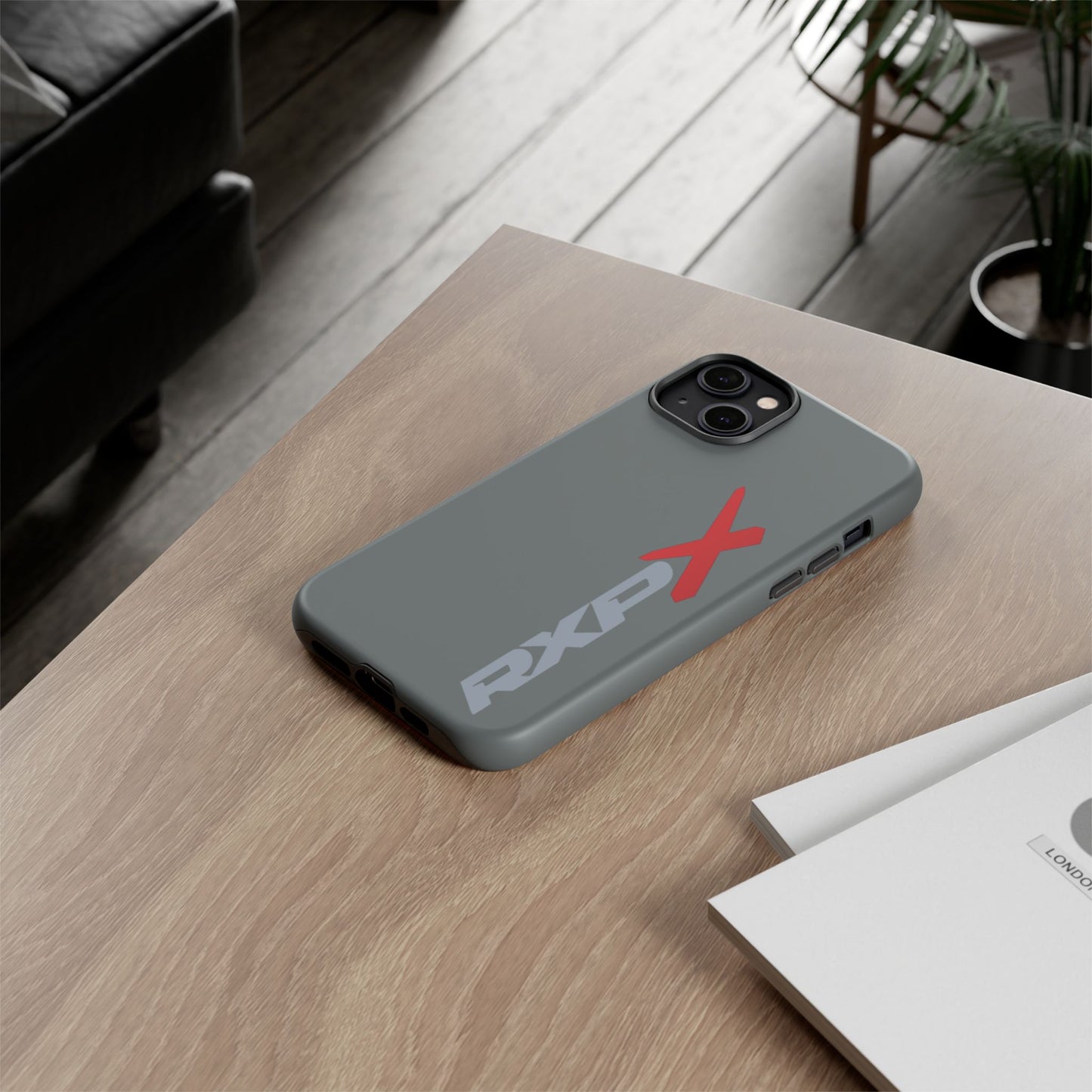 RXPX Tough Phone Case Protective Cover - iPhone Samsung Google Pixel - Grey