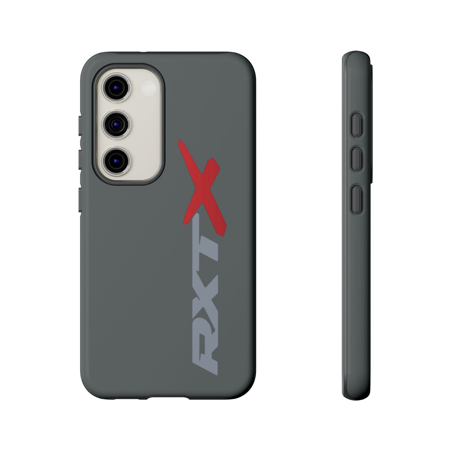 RXTX Tough Phone Case Protective Cover - iPhone Samsung Google Pixel -Dark Grey