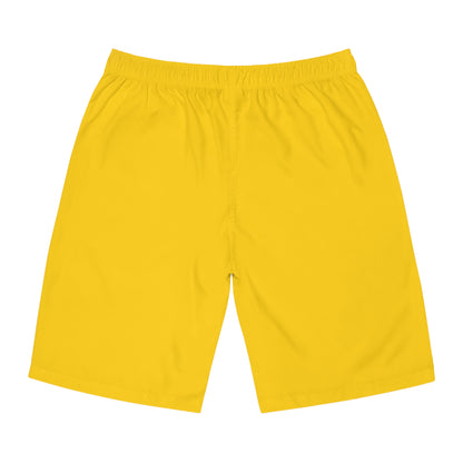Men's X-Team Performance Board Shorts Loud— Millenium Yellow Beach Swim Trunks
