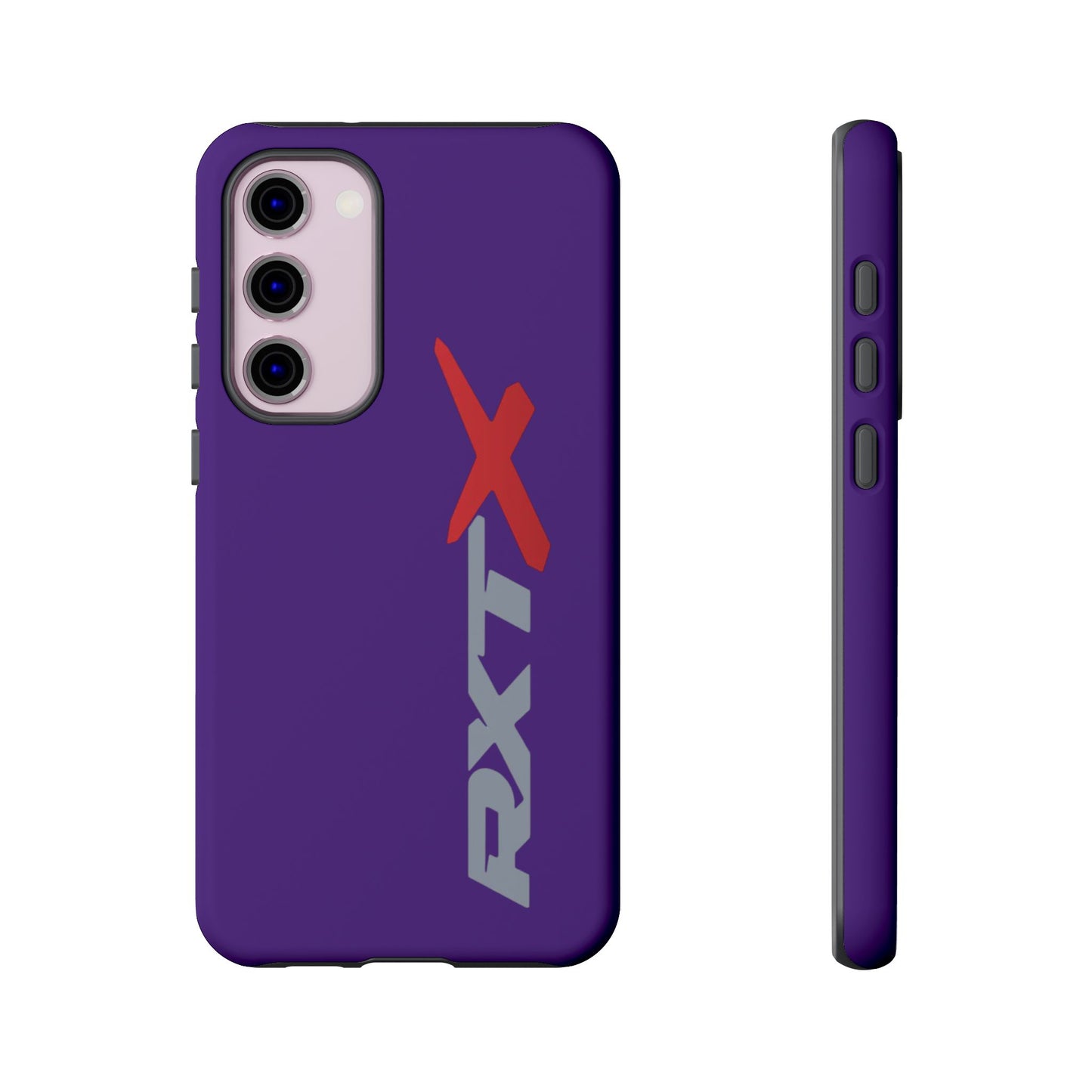 RXTX Tough Phone Case Protective Cover - iPhone Samsung Google Pixel Purple