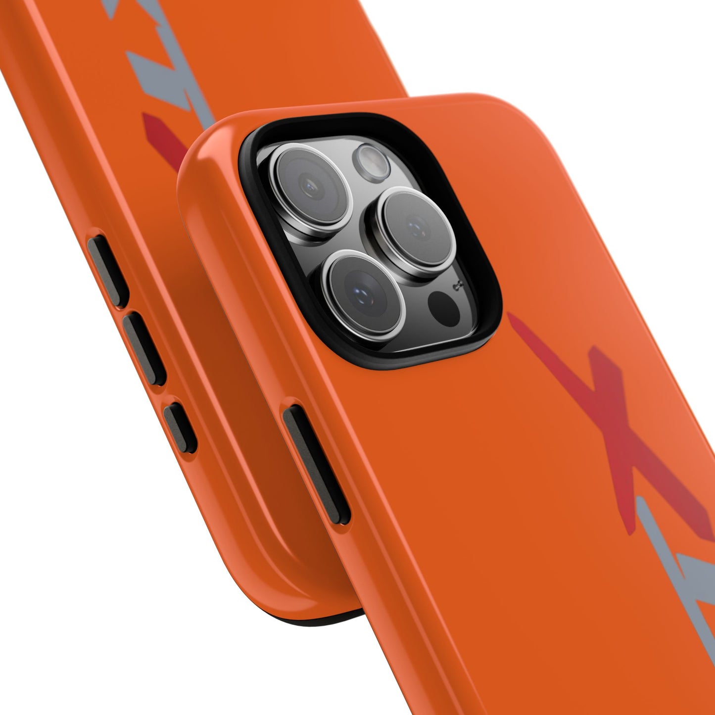RXTX Tough Phone Case Protective Cover - iPhone Samsung Google Pixel Orange