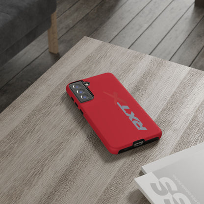 RXTX Tough Phone Case Protective Cover - iPhone Samsung Google Pixel Red