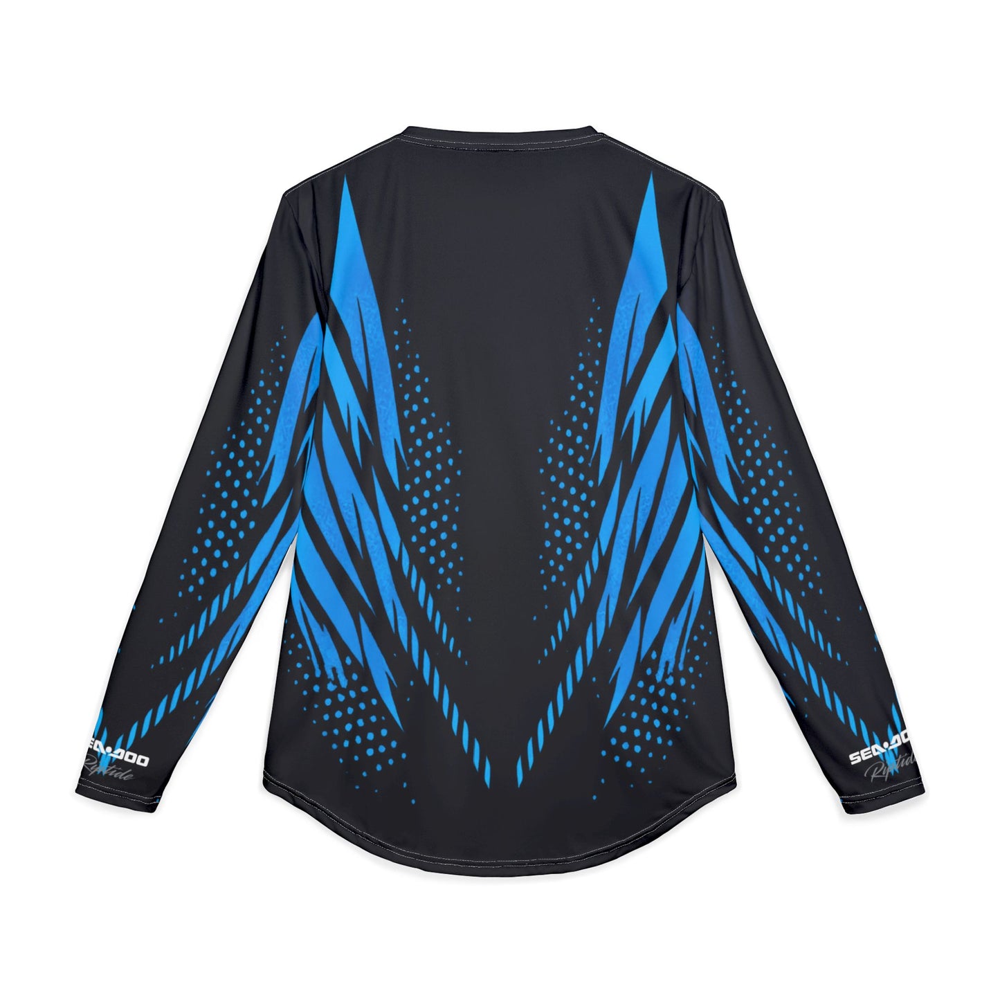 Men's SeaDoo RXPX X-Team Performance UPF Protection UV Long Sleeve Shirt — Gulfstream Blue