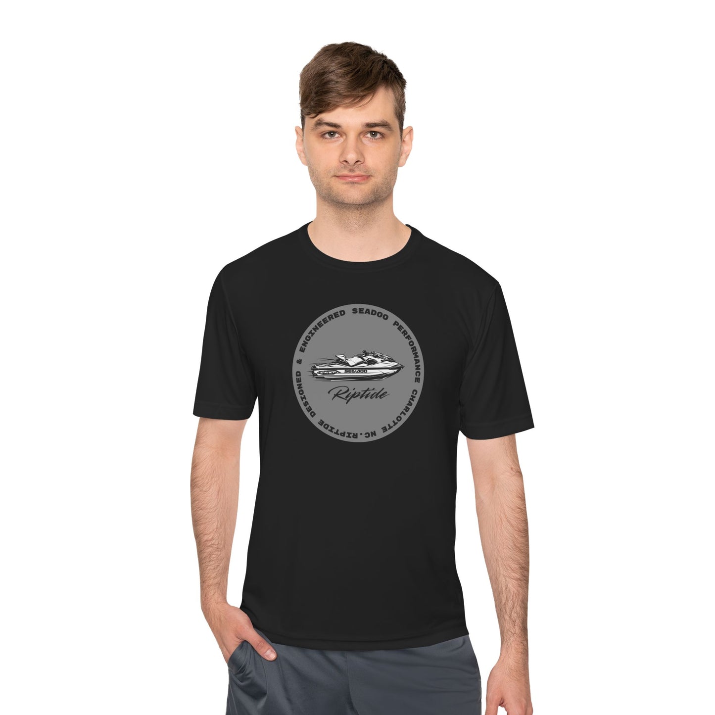 Riptide Engineered Performance Dri Fit Tee — Moisture‑Wicking Athletic Shirt