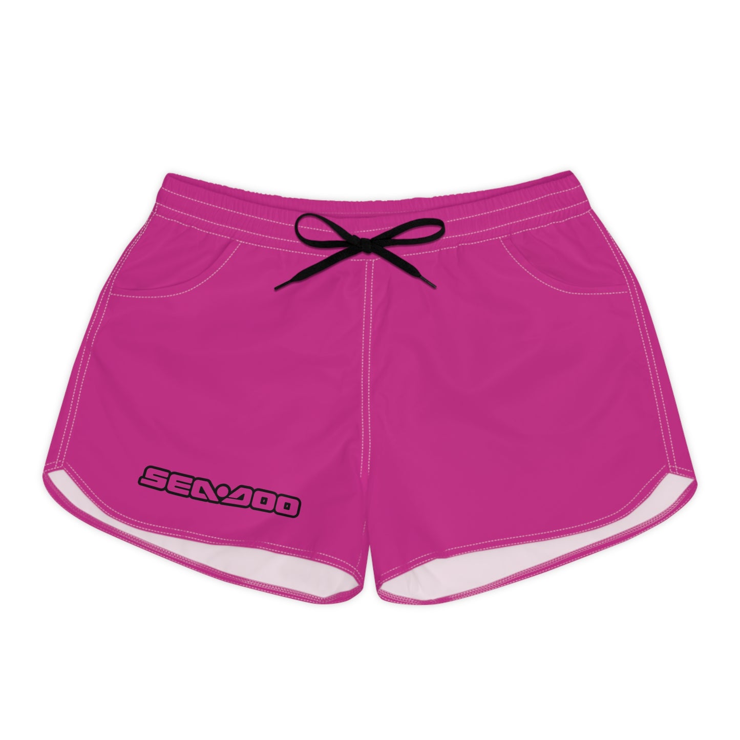 SeaDoo Performance Swim Shorts Women's Beach Riding Shorts Pink