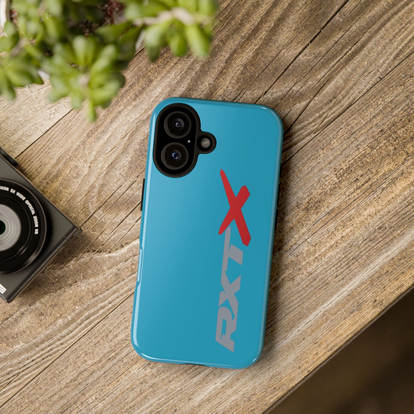 RXTX Tough Phone Case Protective Cover - iPhone Samsung Google Pixel Turquoise