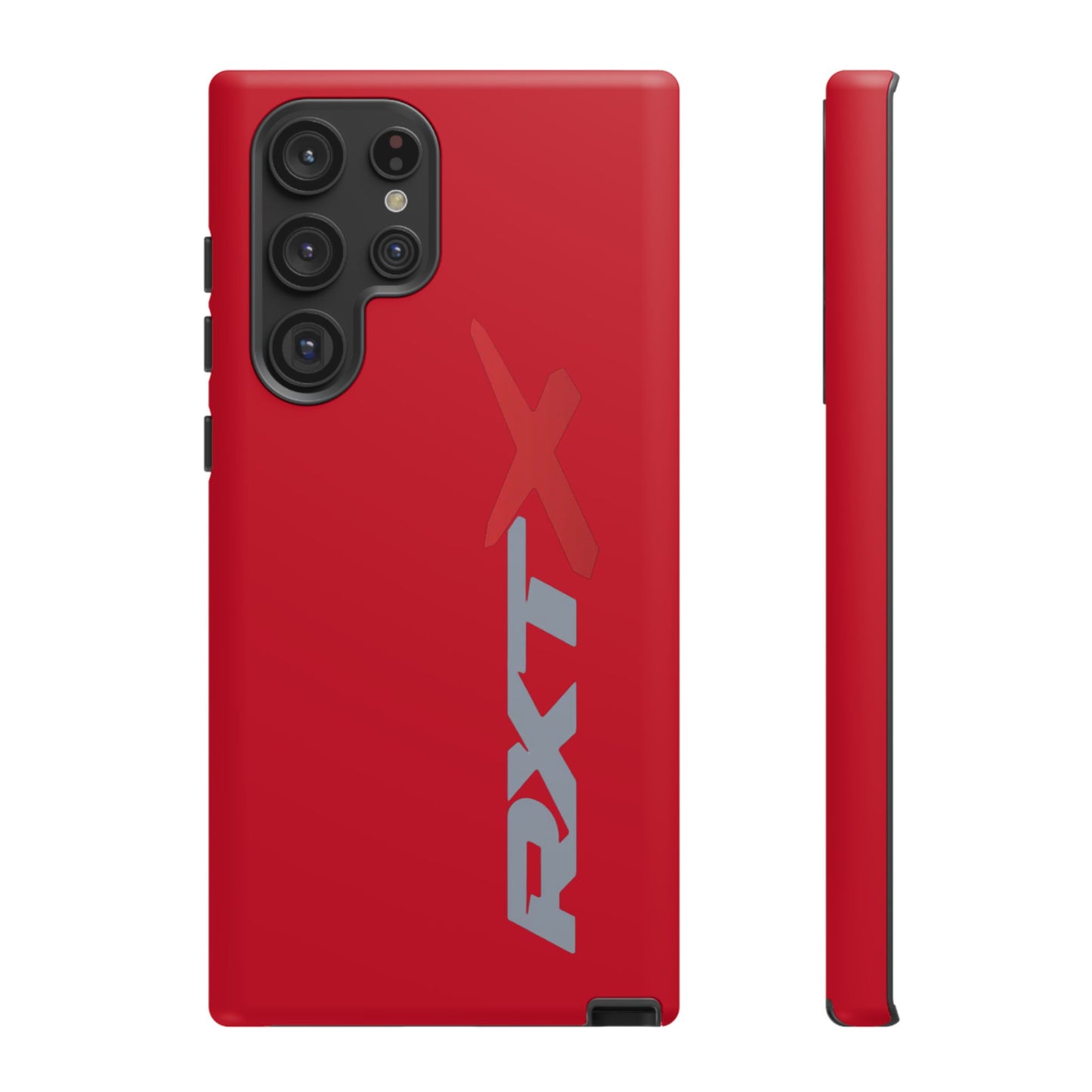 RXTX Tough Phone Case Protective Cover - iPhone Samsung Google Pixel Red