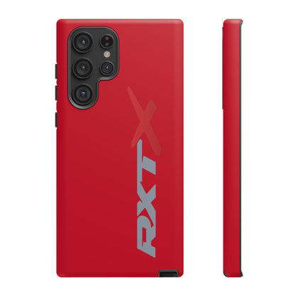 RXTX Tough Phone Case Protective Cover - iPhone Samsung Google Pixel Red