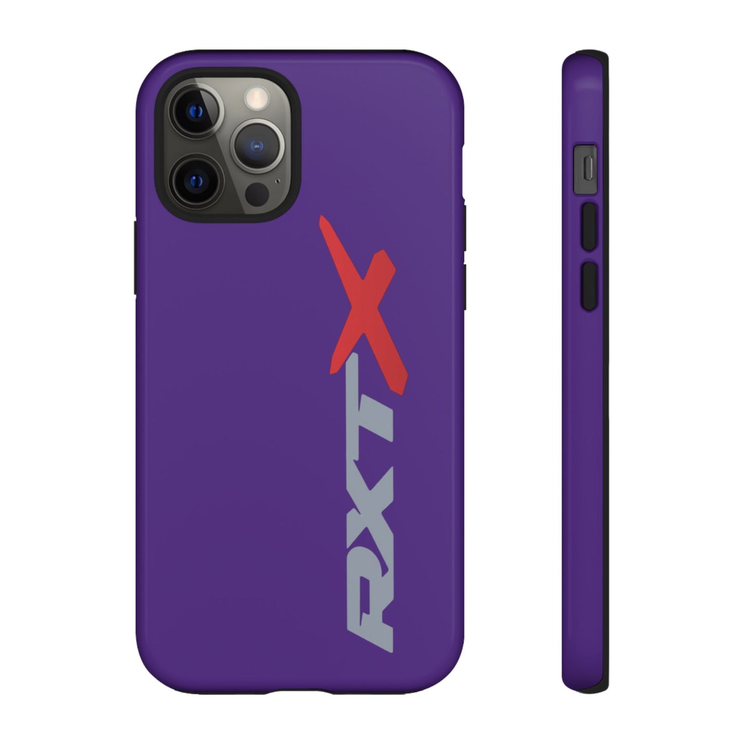 RXTX Tough Phone Case Protective Cover - iPhone Samsung Google Pixel Purple