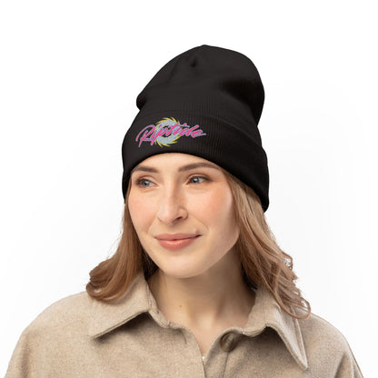 Riptide Knit Beanie — Embroidered Winter Hat