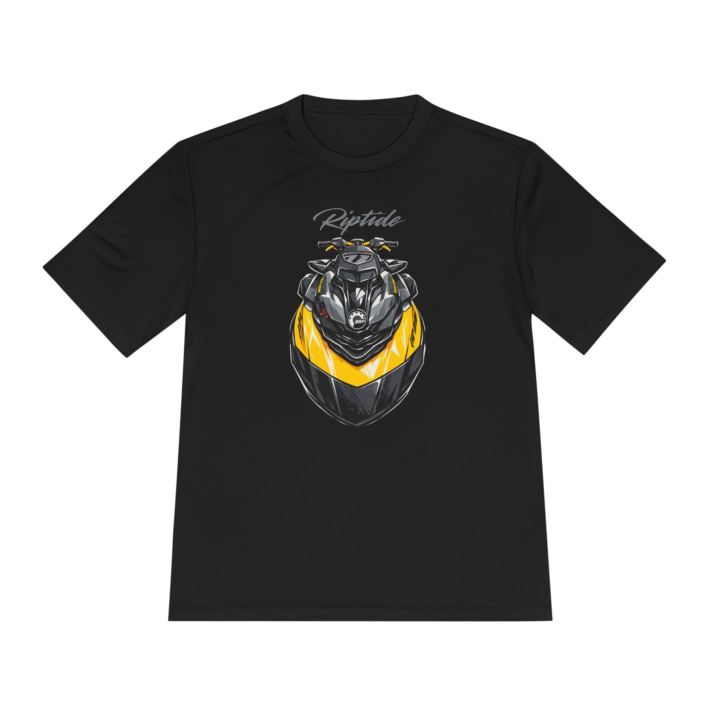 Riptide RXPX Millenium Yellow  Graphic Tee — Moisture-Wicking Performance Shirt