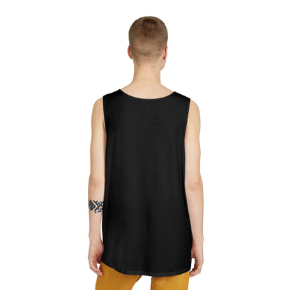 Men's X-Team Black Tank Top — Minimal Everyday Muscle Tank Neon Yellow