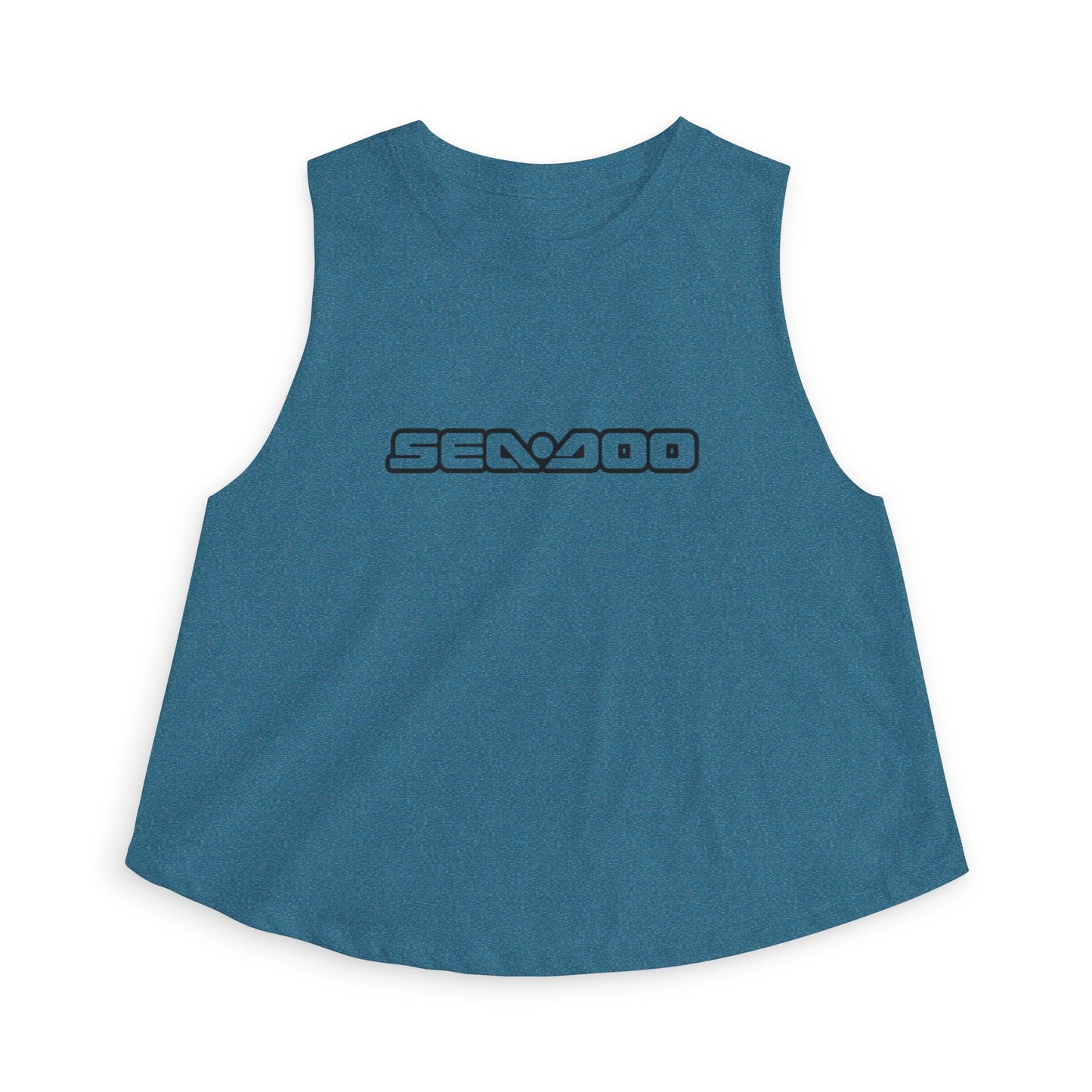 Sea-Doo Crop Top — Retro Watersports Logo Tank for Women