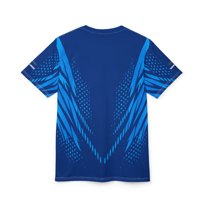 SeaDoo GTX X-Team Cyber Racing Dri Fit Tee — Gulfstream Blue & Abyss Blue All-Over Print