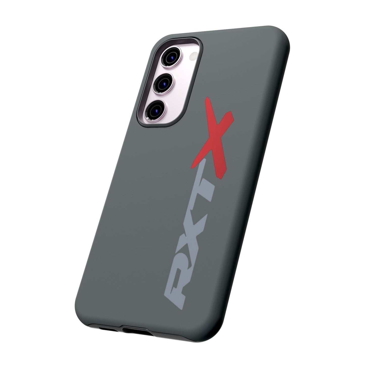 RXTX Tough Phone Case Protective Cover - iPhone Samsung Google Pixel -Dark Grey