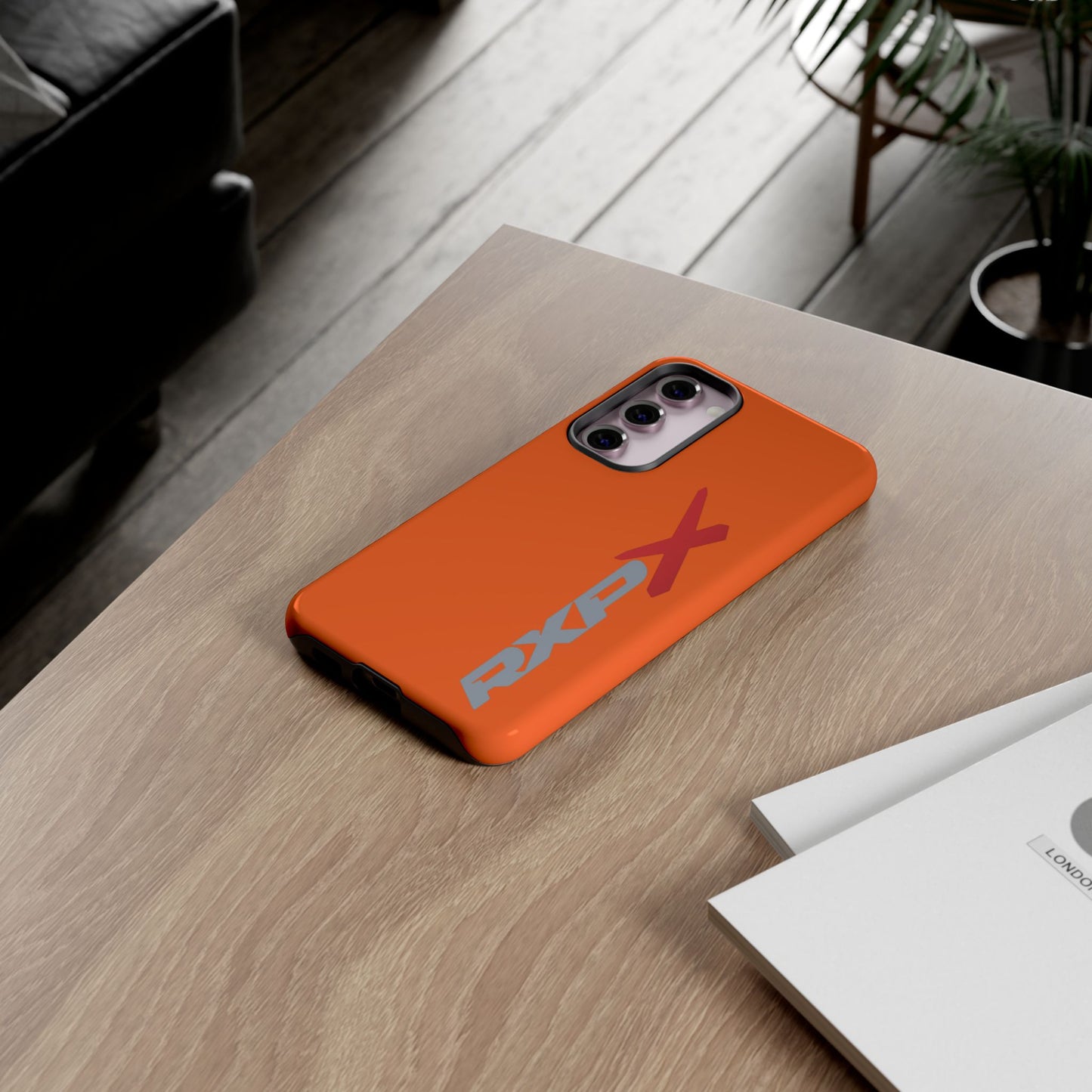 RXPX Tough Phone Case Protective Cover - iPhone Samsung Google Pixel - Orange