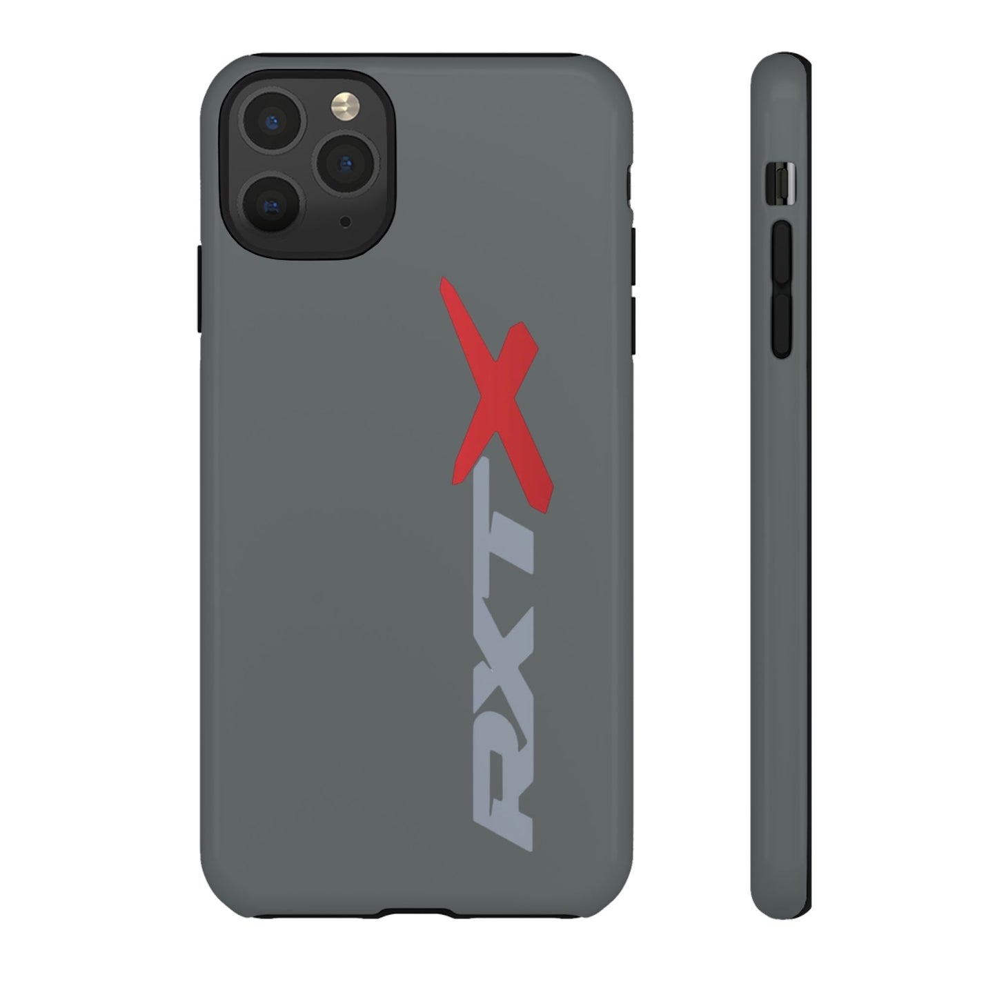 RXTX Tough Phone Case Protective Cover - iPhone Samsung Google Pixel -Dark Grey